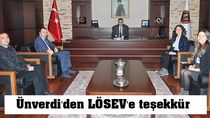 GSO Başkanı Ünverdi'den LÖSEV'e teşekkür 