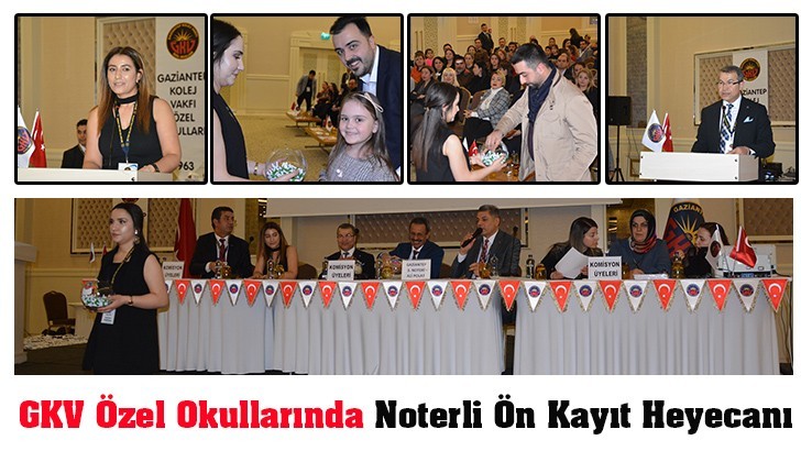 GKV Özel Okullarında Noterli Ön Kayıt Heyecanı