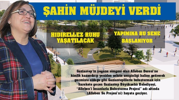 ŞAHİN MÜJDEYİ VERDİ