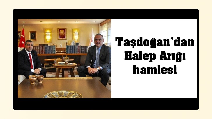 Taşdoğan’dan Halep Arığı hamlesi 