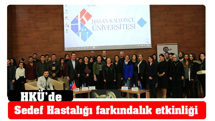 HKÜ’de Sedef Hastalığı farkındalık etkinliği 