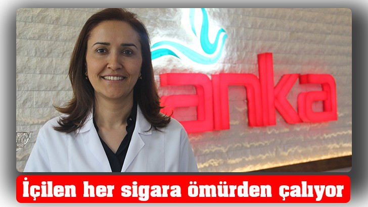 İçilen her sigara ömürden çalıyor 