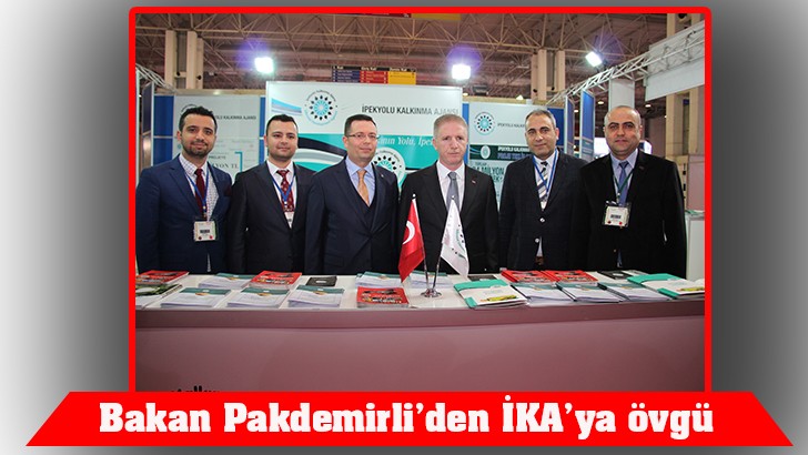 Bakan Pakdemirli’den İKA’ya övgü 