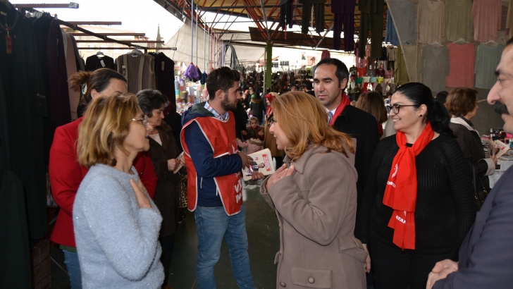 Vatan Partisi Gaziantep adaylarının seçim çalışmaları
