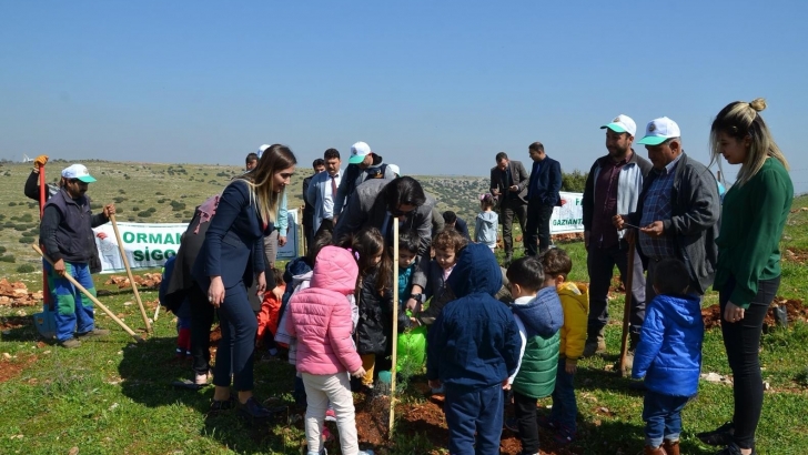 Nizip’te Adalet Ormanı oluşturuldu