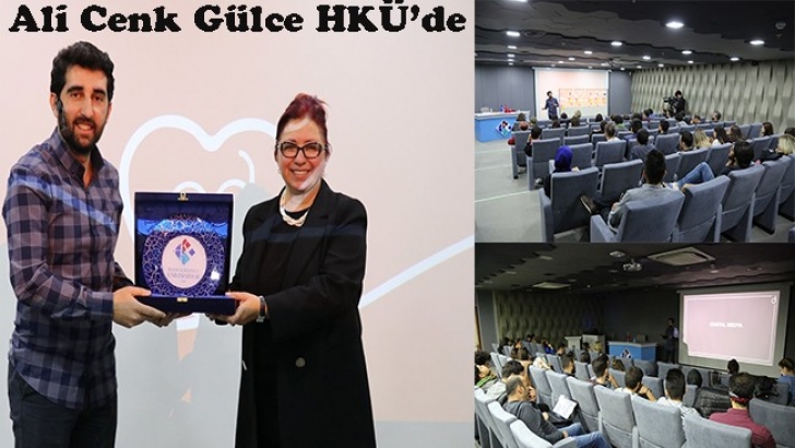 Proje Dükkanı Kurucusu Ali Cenk Gülce HKÜ’de