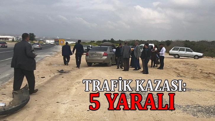 Kaza anı güvenlik kamerasına yansıdı