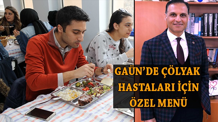 GAÜN’de Çölyak hastaları için özel menü