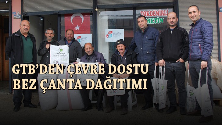 GTB’den çevre dostu bez çanta dağıtımı