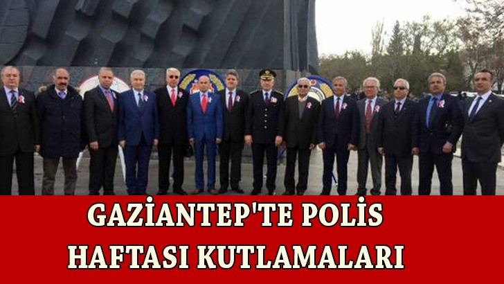 Gaziantep'te Polis Haftası kutlamaları