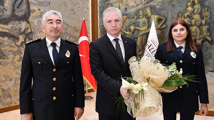 Vali Gül; “Şehir huzurluysa bu polislerimiz sayesindedir”