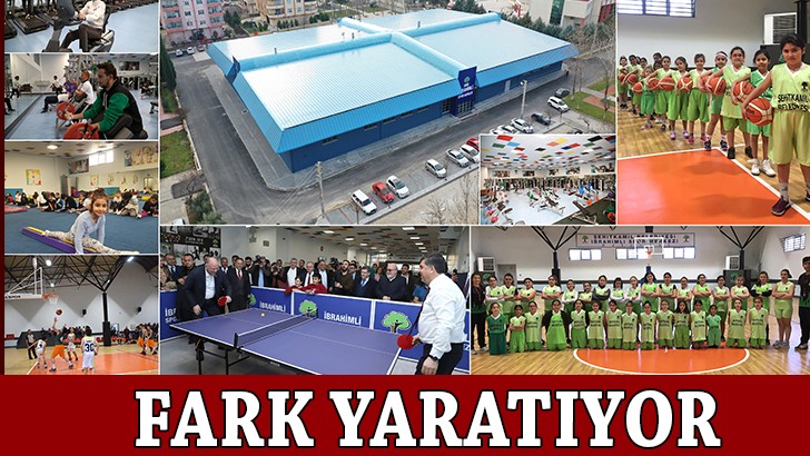 İbrahimli Spor Merkezi fark yaratıyor