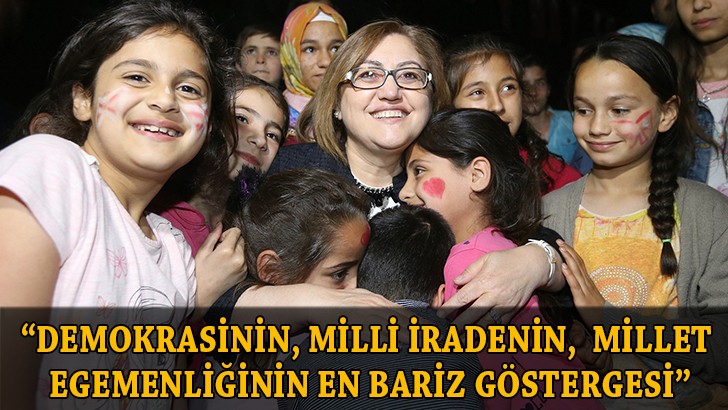 Başkan Şahin: 23 Nisan, millet egemenliğinin en bariz göstergesidir