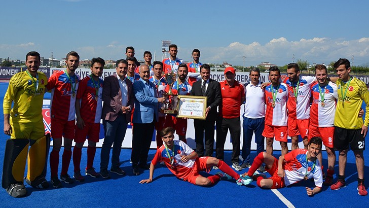 Gaziantep Polisgücü Erkek Hokey Takımı Türkiye Şampiyonu