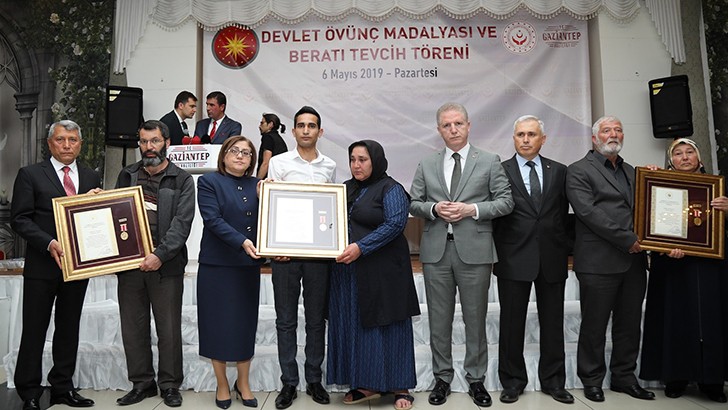 Devlet Övünç Madalyası ve Beratı Tevcih Töreni