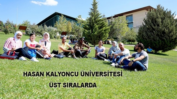 Hasan Kalyoncu Üniversitesi Üst Sıralarda