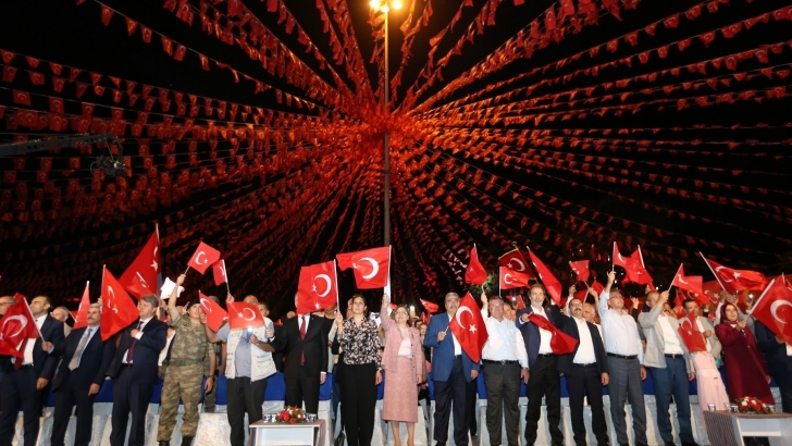 Gaziantep, 15 Temmuz Gecesinde Tek Yürek Oldu