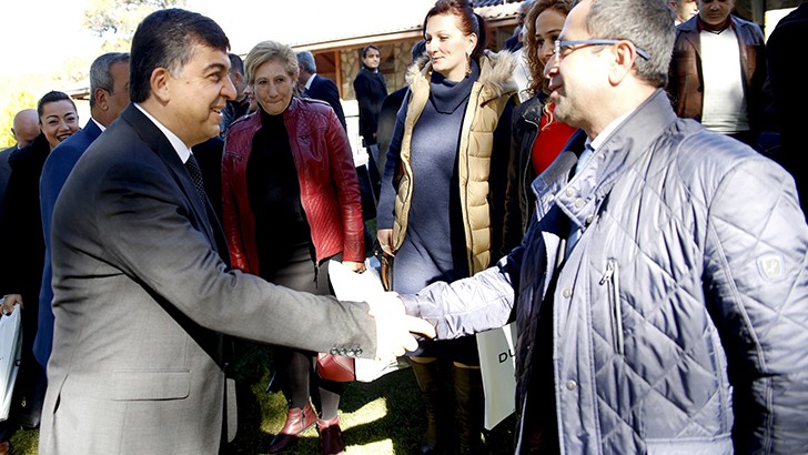 Fadıloğlu çalışmaları anlattı, sorunları dinledi