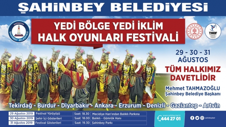 ŞAHİNBEY BELEDİYESİ’NDEN DEV ORGANİZASYON