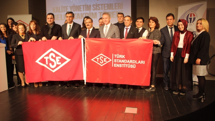 TSE’den Gaziantep Üniversitesine dört kalite ve hijyen belgesi