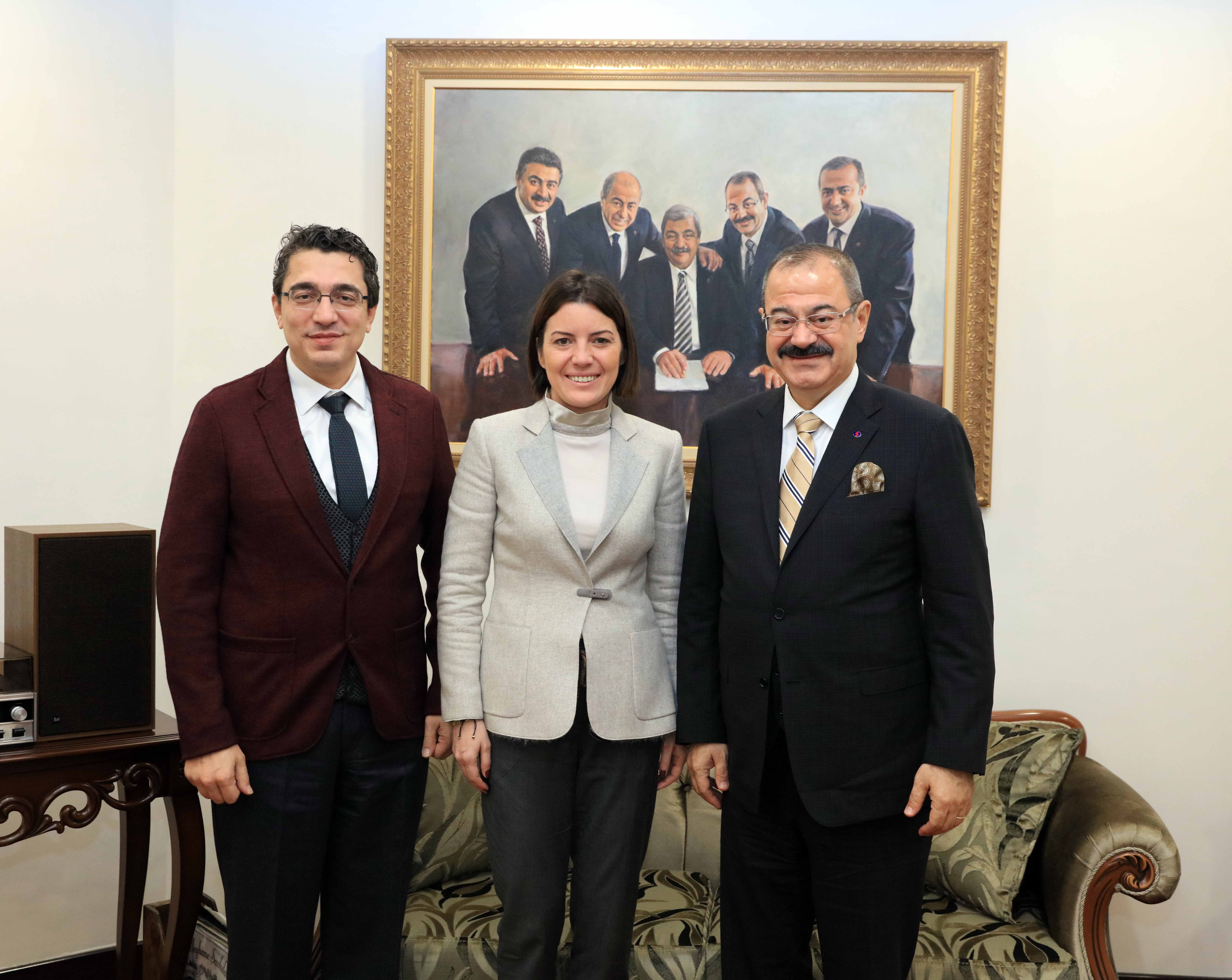 ING Bank Genel Müdürü Pınar Abay'dan SANKO'ya ziyaret