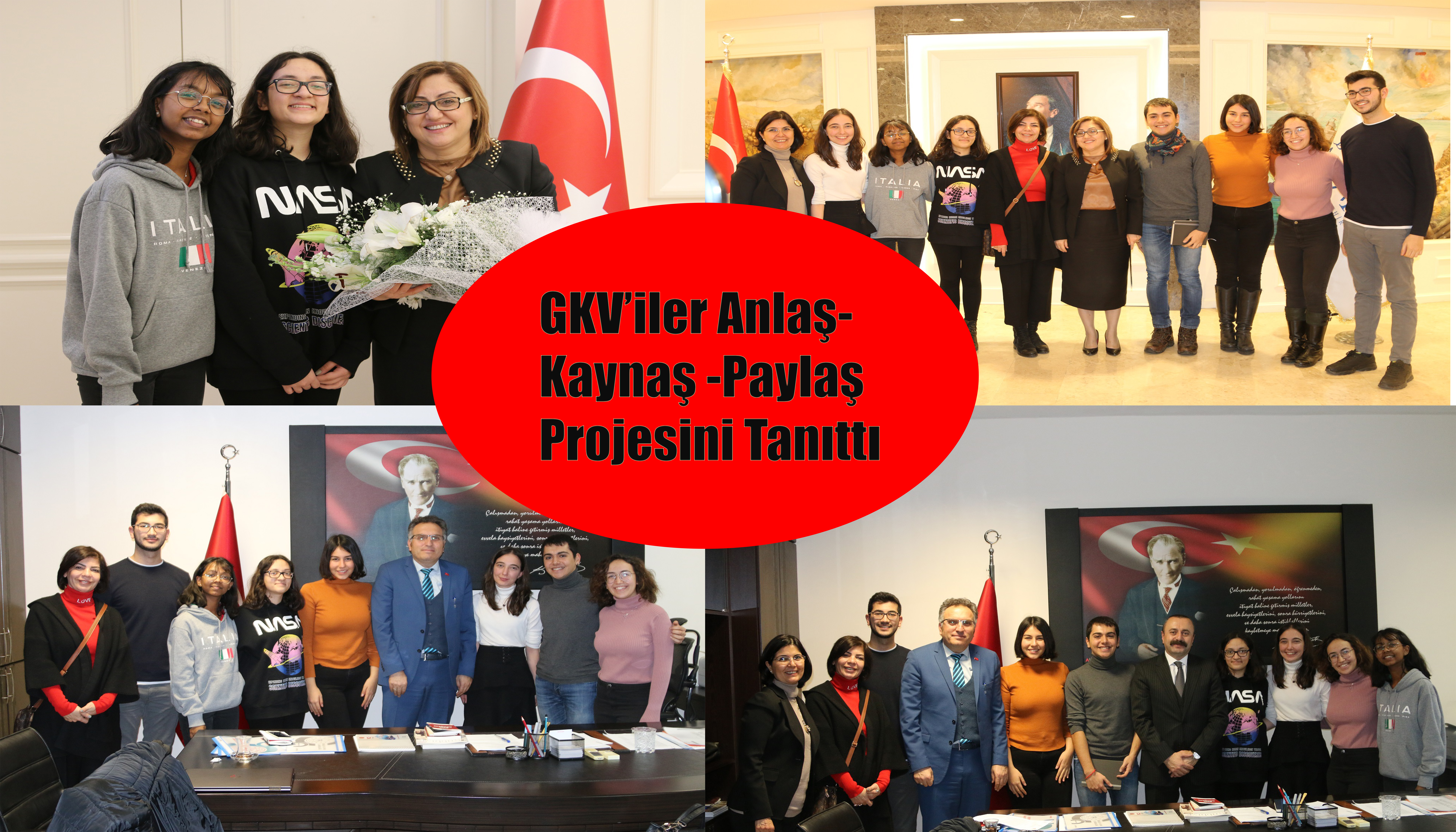 GKV’iler Anlaş- Kaynaş -Paylaş Projesini Tanıttı