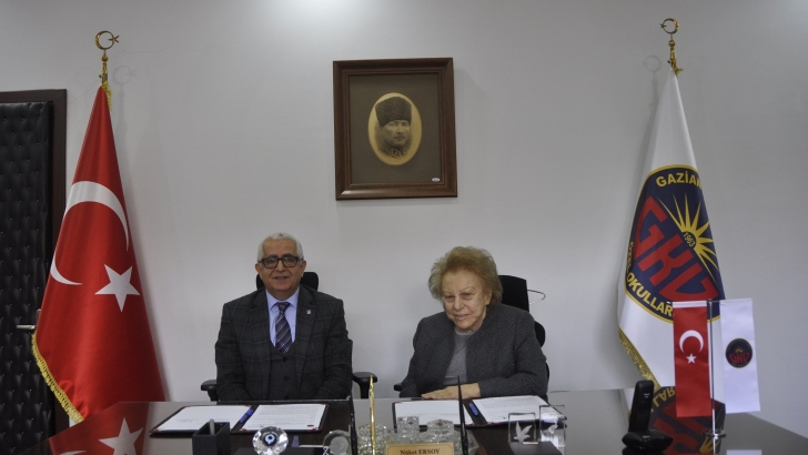 Gaziantep Kolej Vakfı ve HKÜ arasında işbirliği protokolü imzalandı
