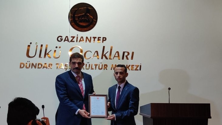 ÜLKÜ OCAKLARI GENEL BAŞKANI ATEŞ GAZİANTEP’TE