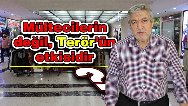 Mültecilerin değil, Terör’ün etkisidir