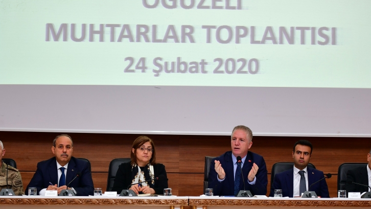 Vali Gül, Muhtarlar Toplatısında