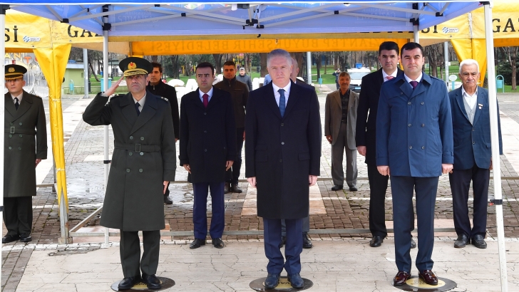 18 Mart Çanakkale Zaferi’nin 105. yıl dönümünde şehitler anıldı