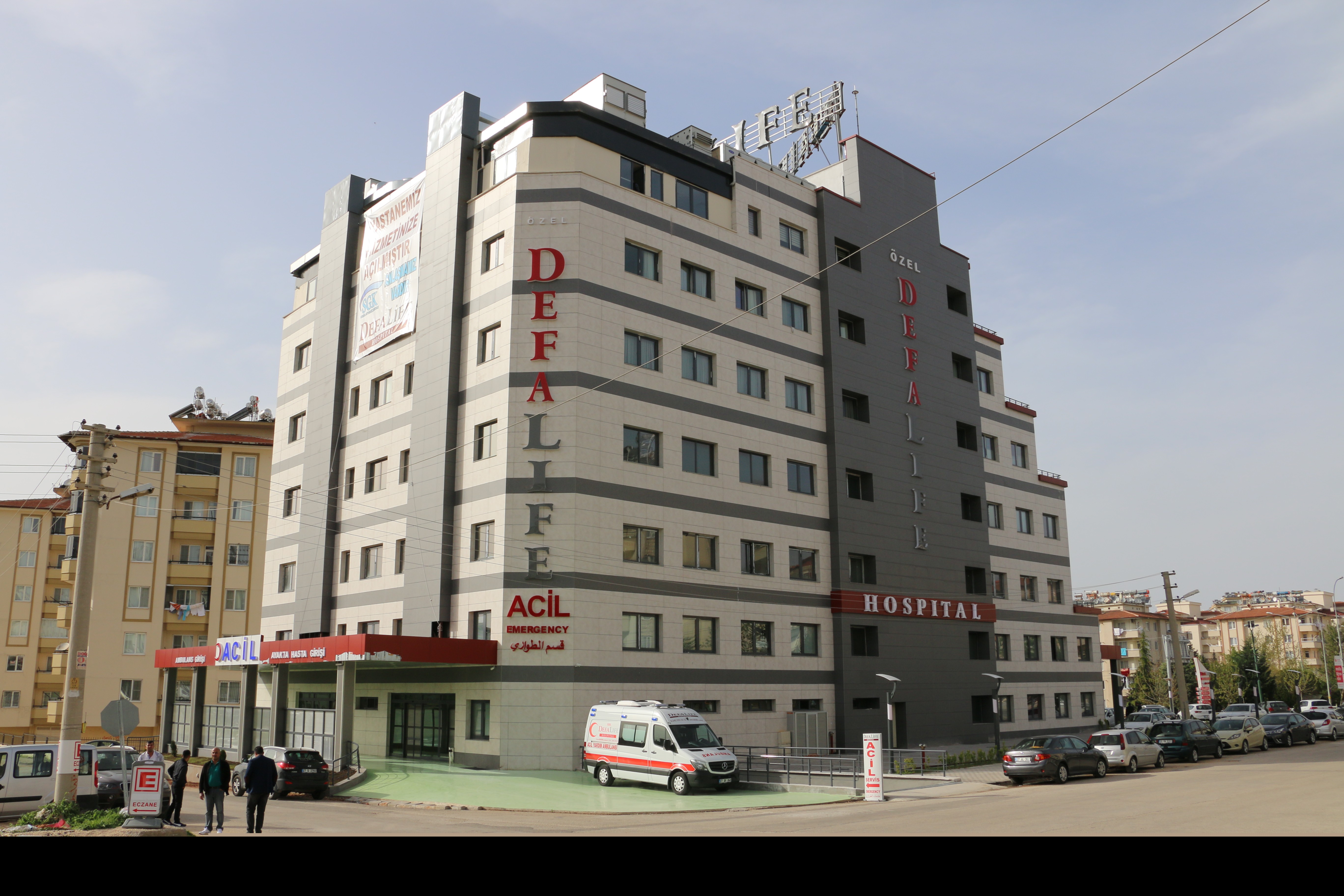 Defa Life Hastanesi’nde bütün tedbirler alındı!