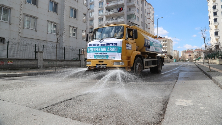 ŞAHİNBEY BELEDİYESİNDE HİJYEN ÇALIŞMALARI DEVAM EDİYOR