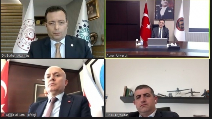 "YENİ BİR GELİŞME EKSENİ OLARAK SAVUNMA SANAYİ” KONULU PANEL YAPILDI