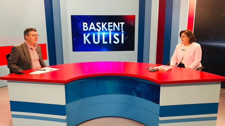 BAŞKAN ŞAHİN BAŞKENT KULİSİ PROGRAMINA KATILDI