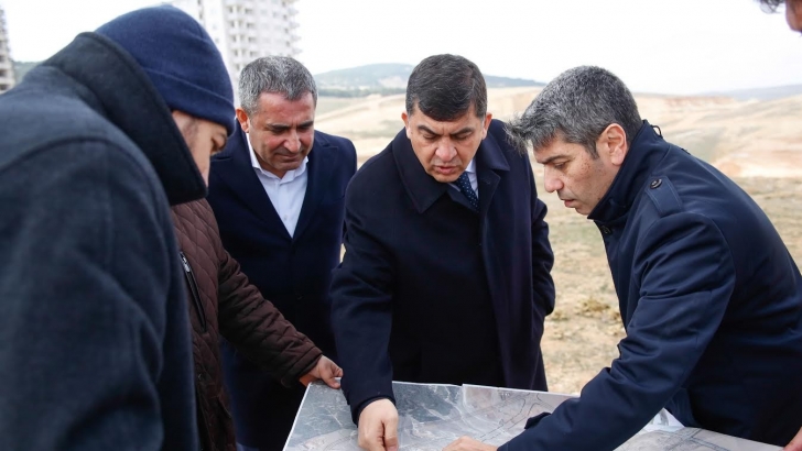 Fadıloğlu, Göktürk’teki yol açma çalışmalarını inceledi