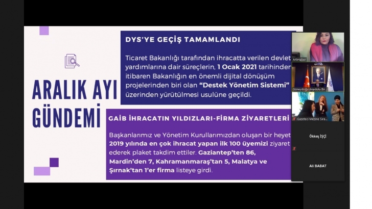 GAİB Koordinatör Başkanı Ahmet Fikret Kileci 2020 yılını değerlendirdi
