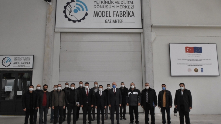 MAKİNA MÜHENDİSLERİ ODASI GAZİANTEP ŞUBESİ’NDEN MODEL FABRİKA’YA TEKNİK GEZİ