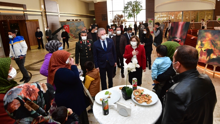 GAZİANTEP’TE, DEVLET ÖVÜNÇ MADALYASI VE BERATI TEVCİH TÖRENİ DÜZENLENDİ