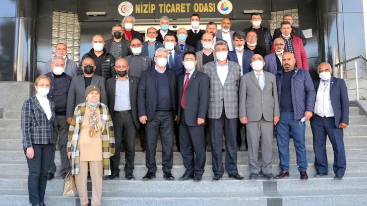 İYİ Parti Heyetinden Nizip Ticaret Odası’na Ziyaret