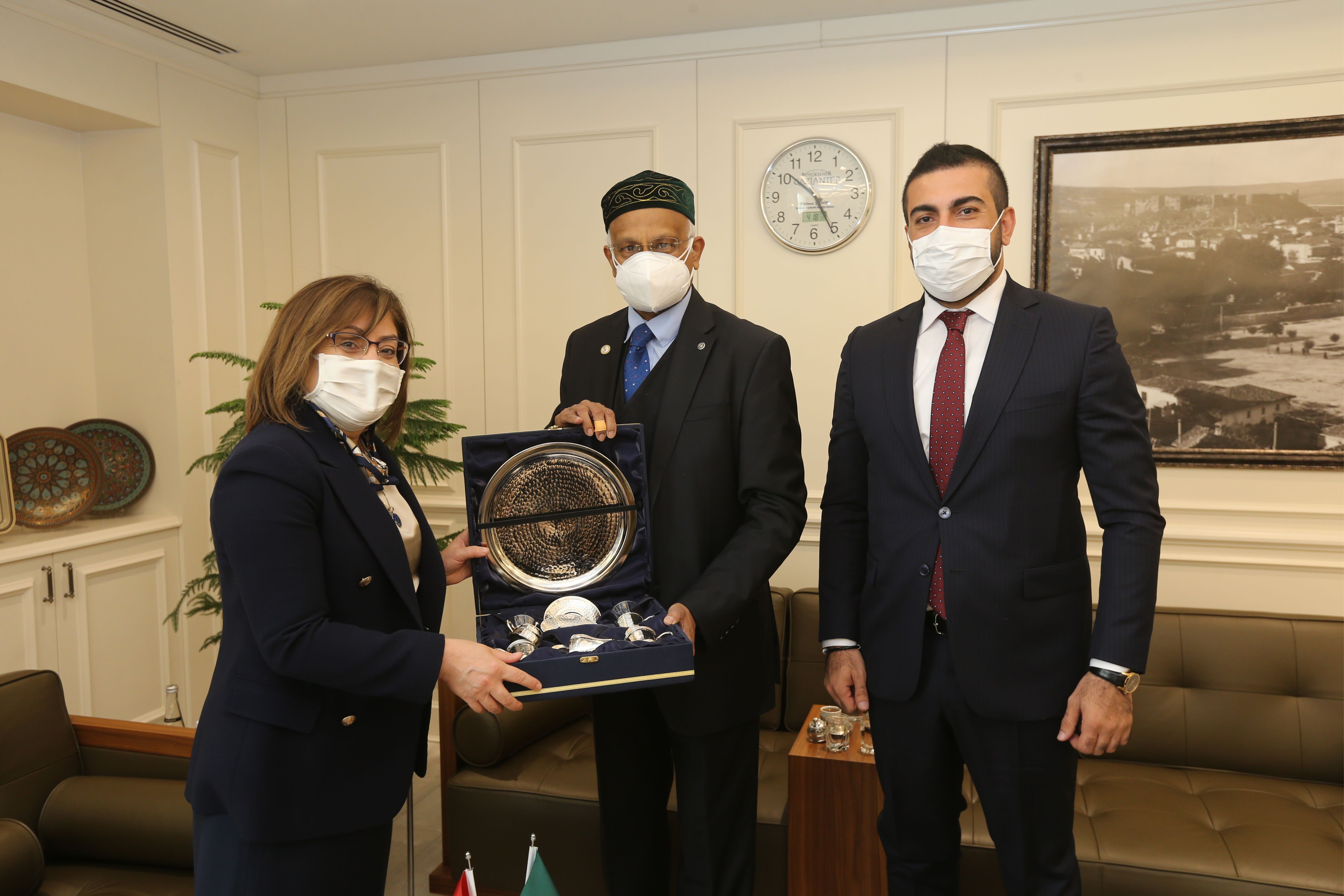 Bangladeş Türkiye Büyükelçisi'nin Gaziantep'e ziyareti