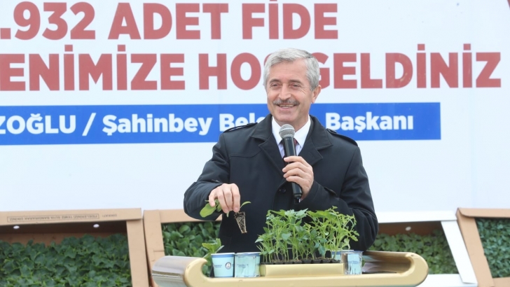 ŞAHİNBEY BELEDİYESİ’NDEN ÇİFTÇİLERE 12.301.932 FİDE