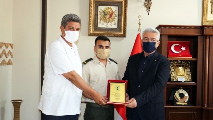Nizip Askerlik Şubesi Başkanı Asteğmen Çetin’den NTO’ya Teşekkür