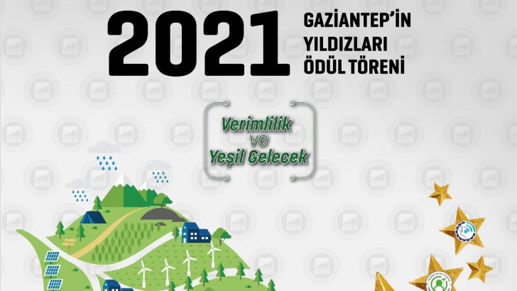 GSO “GAZİANTEP’İN YILDIZLARI ÖDÜL TÖRENİ’’ 6 EKİM ÇARŞAMBA GÜNÜ YAPILACAK