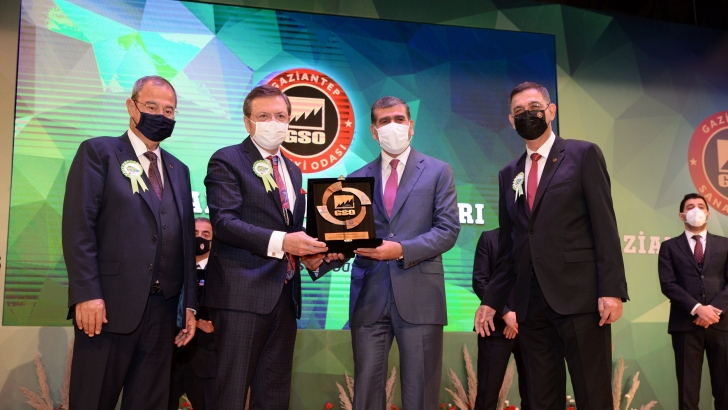 Altunkaya Şirketler Grubu'na Gaziantep'in Yıldızları Ödülü