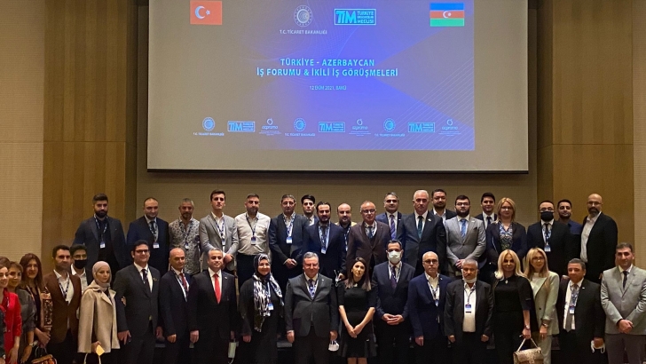 Türkiye Azerbaycan İş Forumu Bakü’de başladı