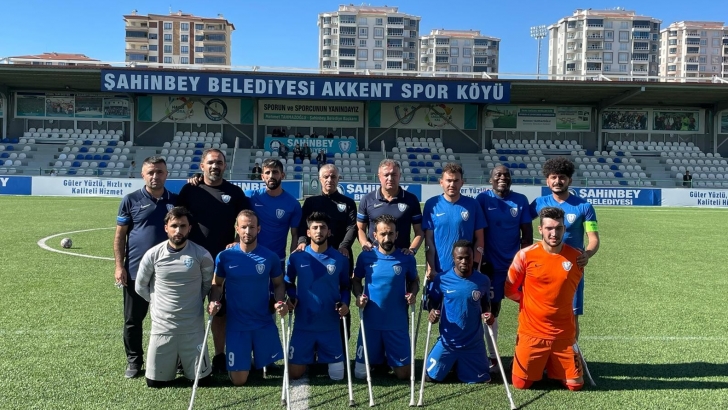 ŞAHİNBEY AMPUTE SEZONA GALİBİYETLE BAŞLADI 4-0