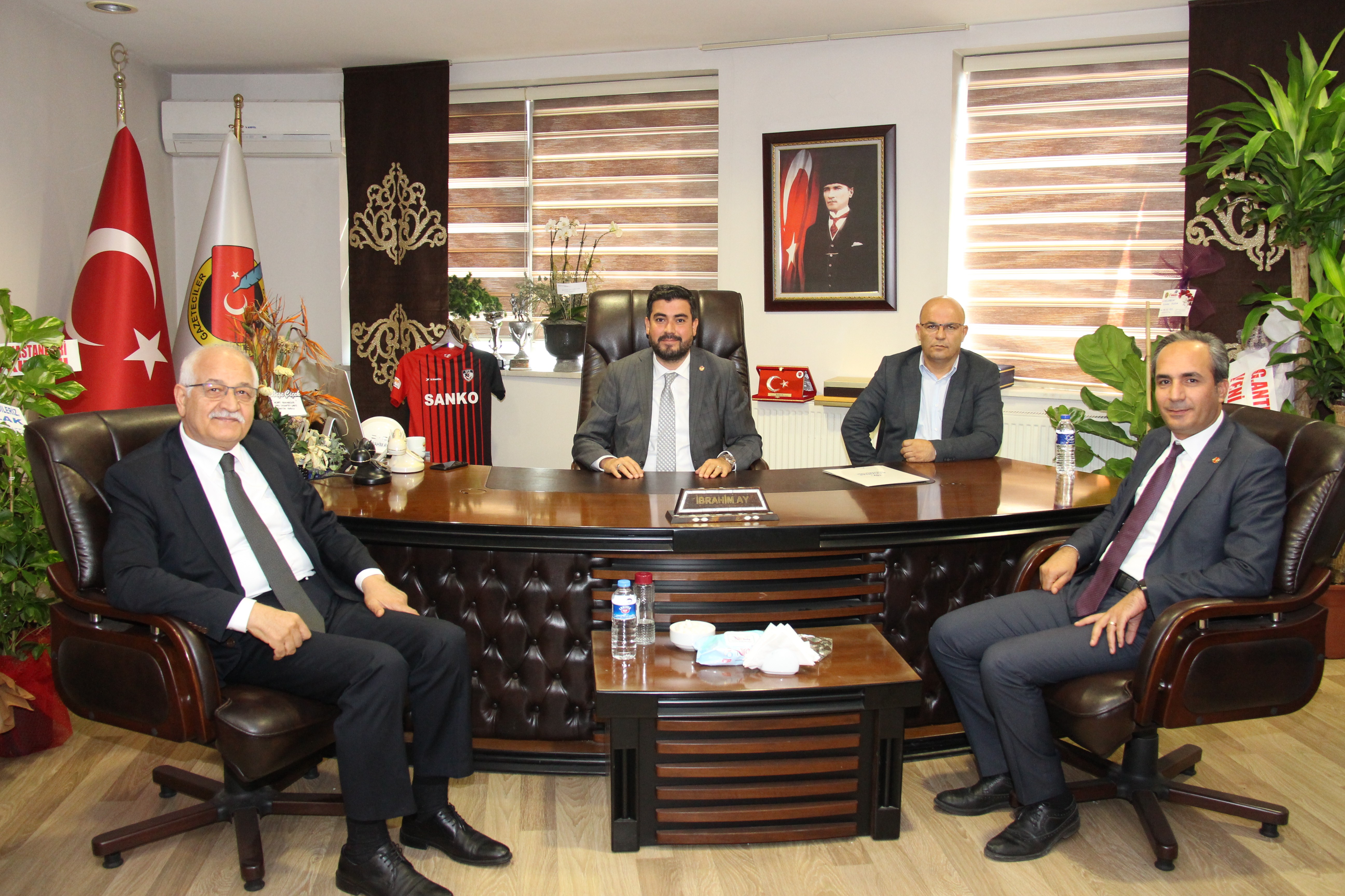 Milletvekili Erdoğan ve Başkan Fadıloğlu'ndan GGC'ye ziyaret