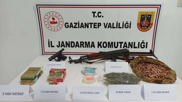 Gaziantep'te uyuşturucu ve kaçakçılık operasyonları